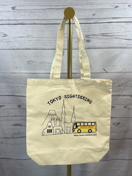Unbranded Handbags - Hato Bus Tokyo Sightseeing Canvas Tote Bag Japan Travel Souvenir Shopper Tote